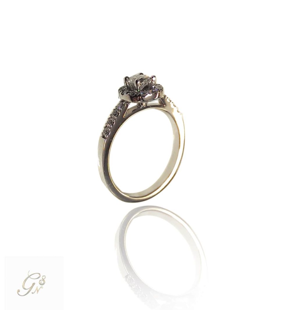 haloring diamantring vigselring