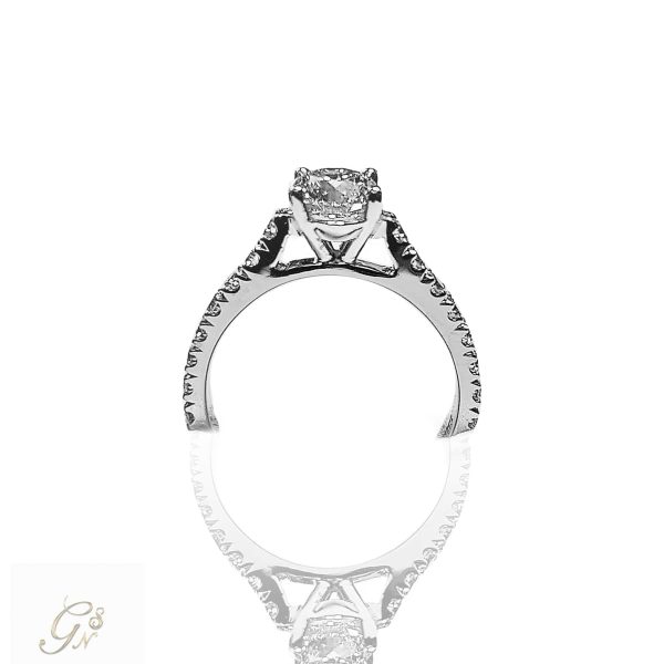 Vigselring diamantring