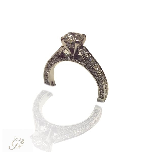 Vigselring diamantring