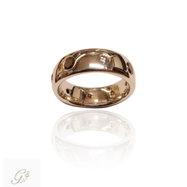 förlovningsring vigselring slät ring