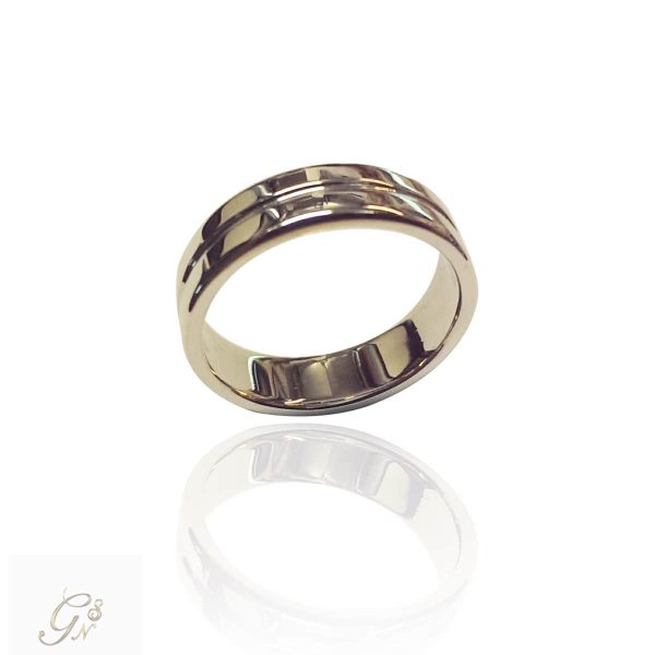 förlovningsring vigselring slät ring