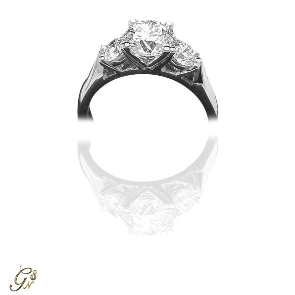 vigselring diamantring trestensring förlovningsring