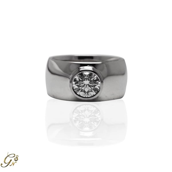 vigselring slätring förlovningsring diamantring