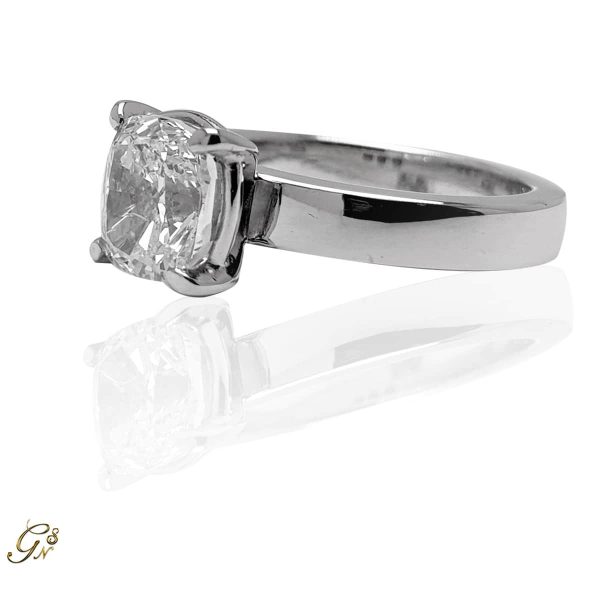 enstensring diamantring vigselring förlovningsring