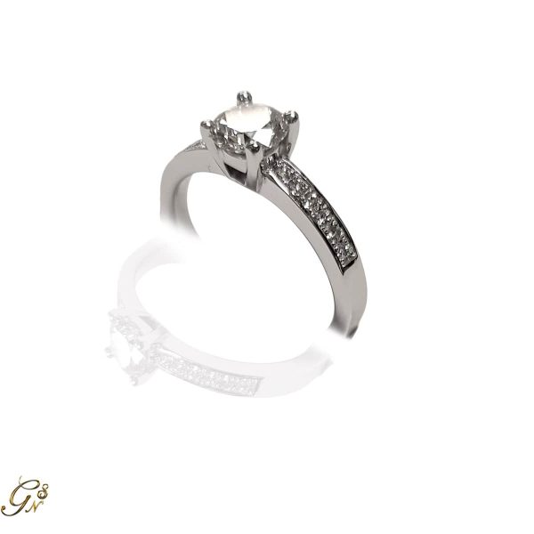 diamantring vigselring förlovningsring