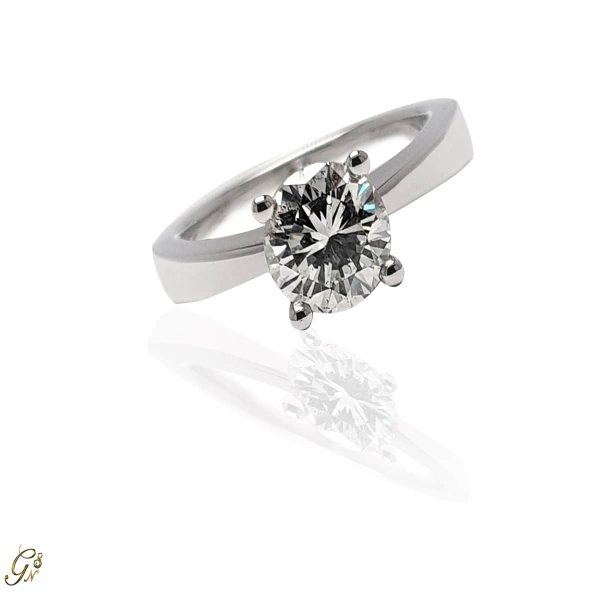 enstensring vigselring diamantring förlovningsring